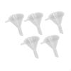 5Pcs Mini Funnels Science Classroom Transferring Tools, Narrow Neck Perfume Funnel, Multipurpose