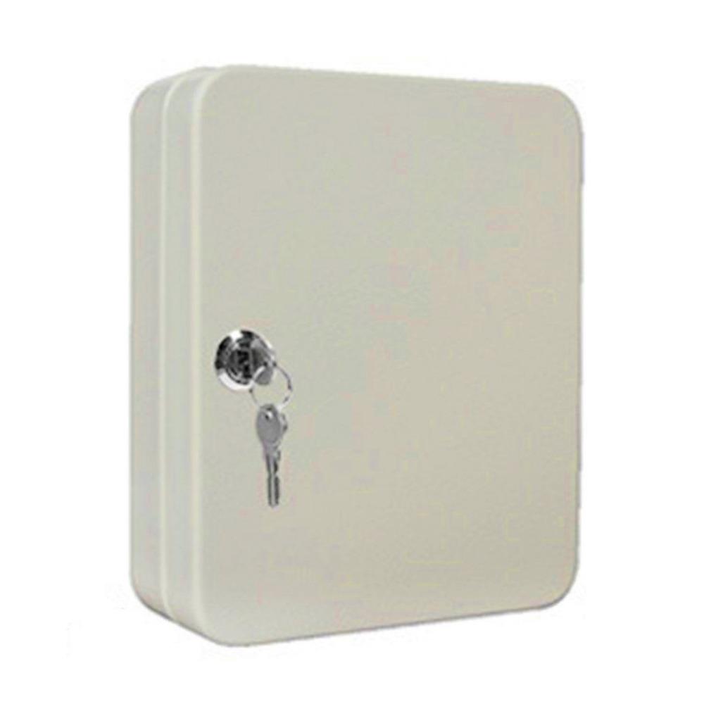 20 Крючков для ключей Комбинированный шкафчик для ключей Настенный запирающийся органайзер для ключей Управление ключами