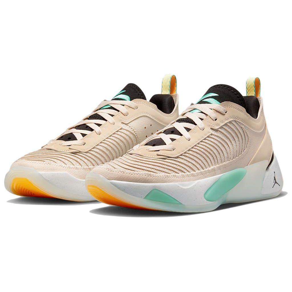 Air Jordan Luka 1 Next Nature PF Light Orewood Brown Men Sneakers Light-Menta Black Barely-Green DR9829-130