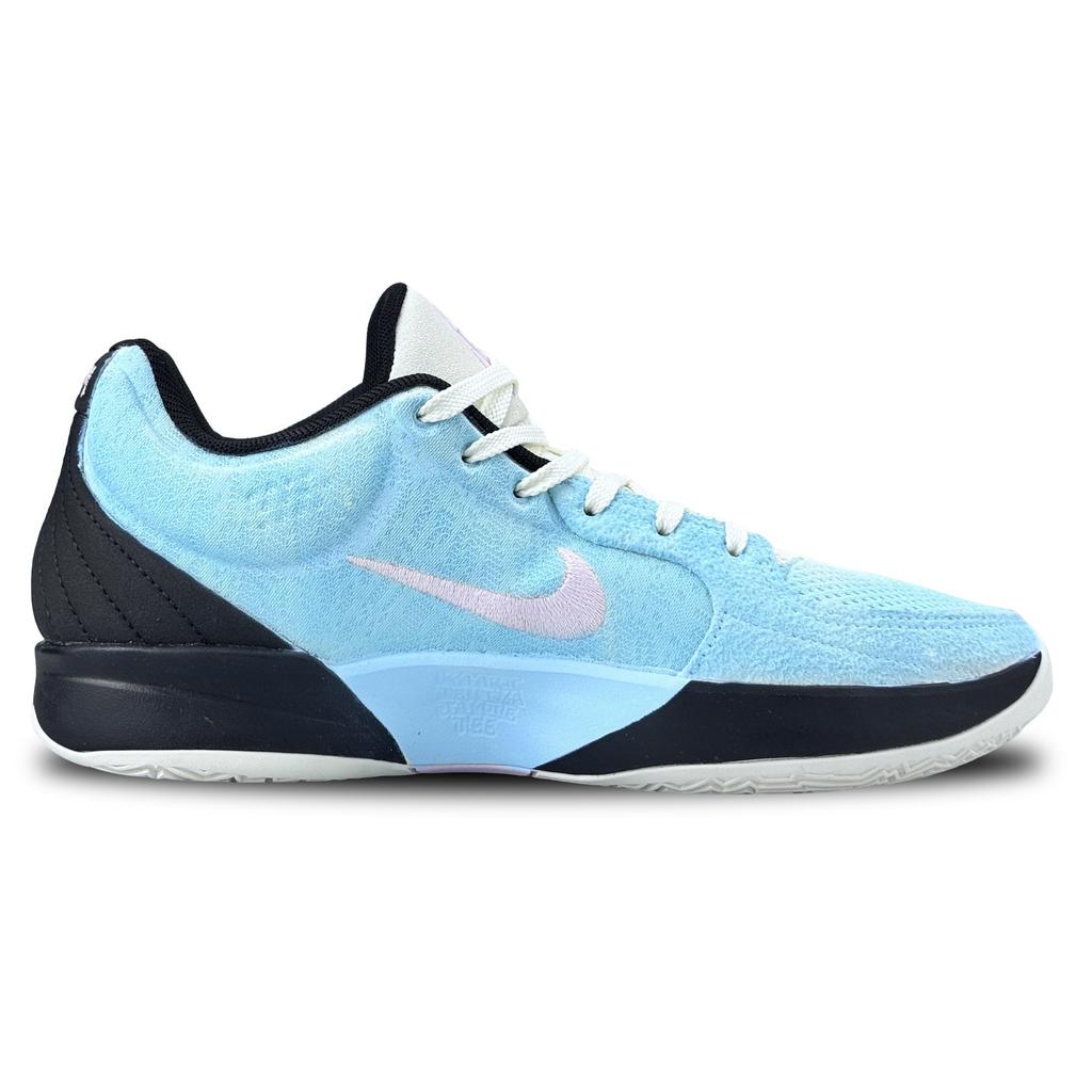 Nike Ja Morant 2 Cushioning Abrasion Resistant Cushioning, Wear Resistant Low top Basketball Shoes Men's Blue Green FD7327-100(Team1324-)