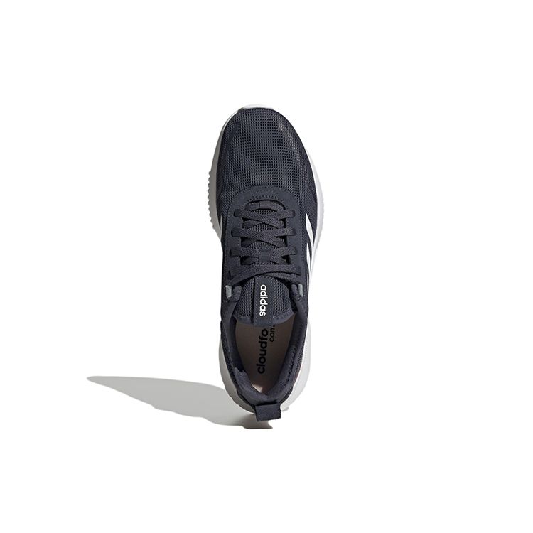 Adidas Neo Lite Racer Rebold Сетка Кожаная ткань Классический логотип Прочные Низкие Повседневные Кроссовки для образа жизни Мужские кроссовки Темно-синий GX4221