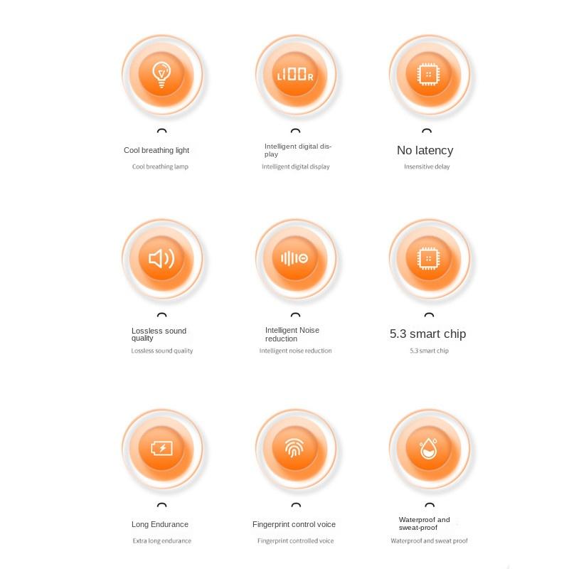 Новая невидимая мини-беспроводная Bluetooth-гарнитура для сна, спящая на стороне