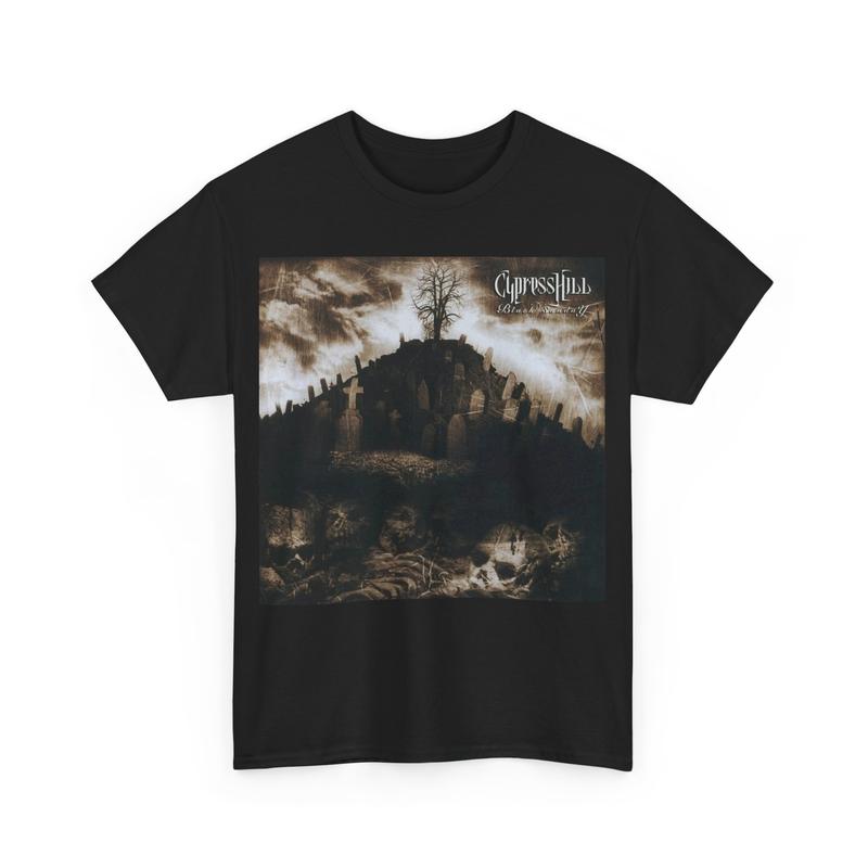 Cypress Hill T-Shirt, Black Sunday Unisex T-Shirt, Hip Hop Album Cover Tee,90s Rap Fan