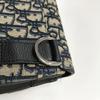 [Pre-Owned] Saddle Monogram Embroidered Leather Saddle Bag - Very Good #CE4WGB