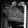 1Pcs Leather Credit Card Case Car Driving Documents Protective Case For Porsche Boxster Cayenne Panamera Macan Cayman 911 918 996 917 991