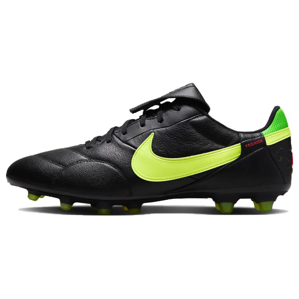 Nike Кроссовки унисекс Premier 3 Low FG Black Green Strike Ярко-Малиновый Volt HM0265-008