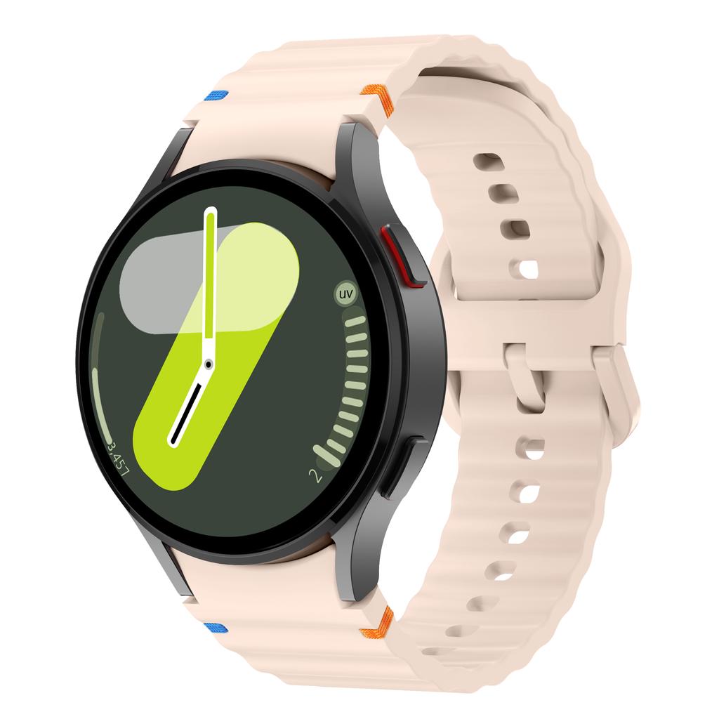 Band for Samsung Galaxy Watch 7 6 4 5 pro FE 44mm 40mm Original Silicone Bracelet correa Galaxy Watch4 6 Classic 43mm 47mm Strap