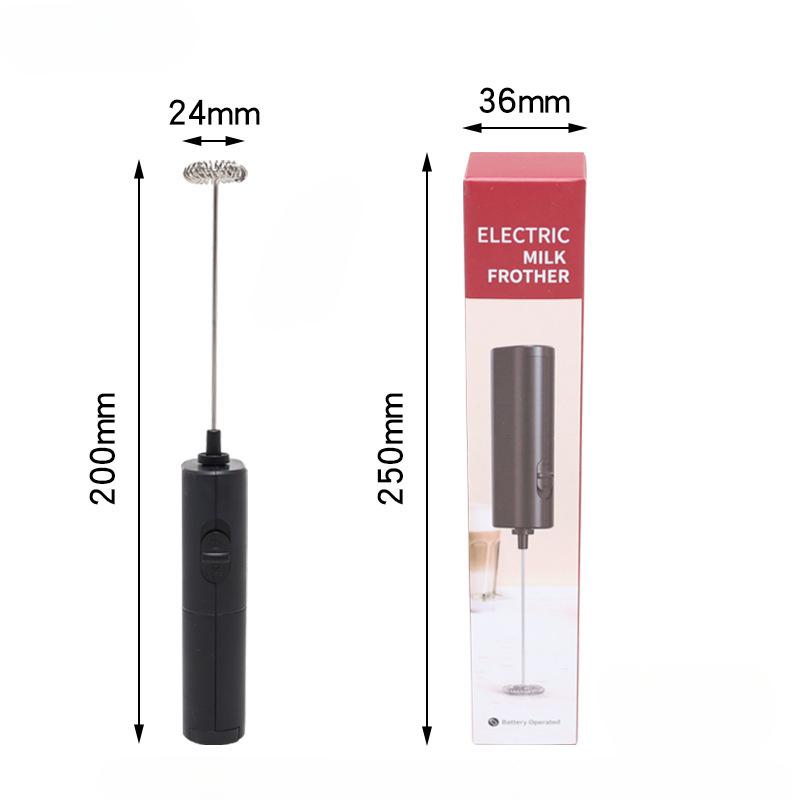 Электрический вспениватель молока, кофеварка, ручной венчик, взбиватель, пенообразователь, миксер для напитков с подставкой, кухонный инструмент для размешивания молока, кофе, яиц