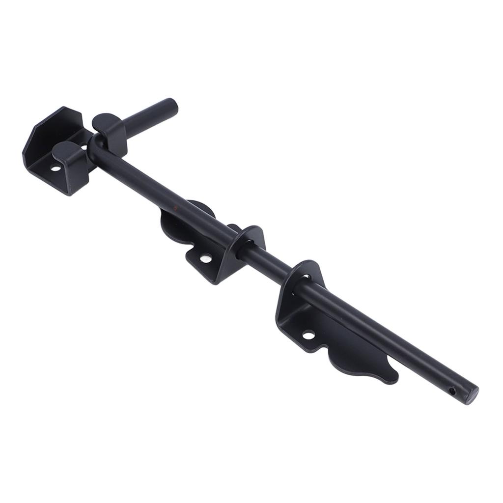 12-дюймовый стальной тяжелый шпингалет с откидным стержнем, напольный засов для деревянных ворот и дверей
