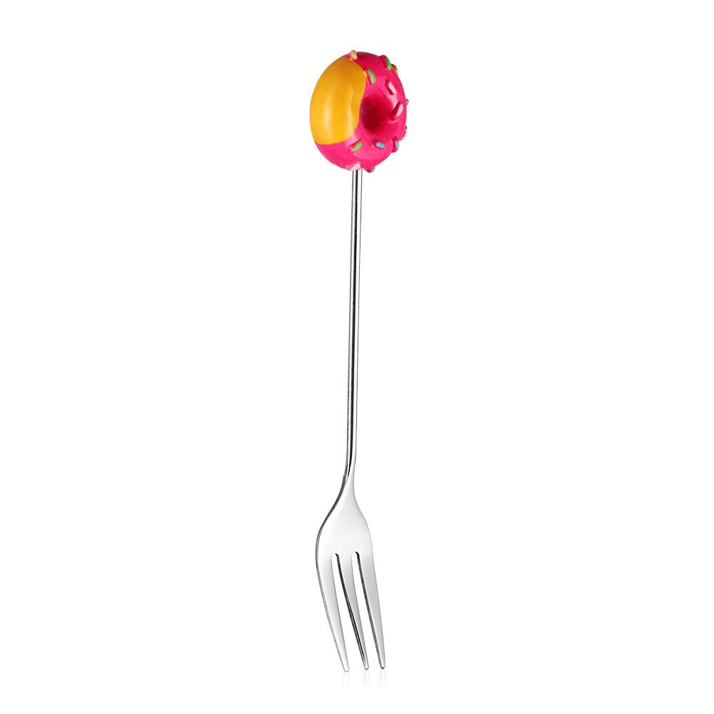 High Quality Stainless Steel Dessert Cake Dinnerware Coffeeware Sugar Stirring Spoon Teaspoon Fruit Fork Coffee Spoon
