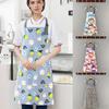 1PC Oil-Proof Sunflower Anti-dirty Aprons Cartoon Sleeveless Restaurant Supplies Waterproof Adjustable Kitchen Aprons