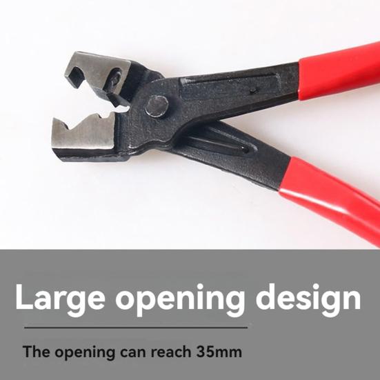 Car Hose Clamp Pliers with Non-Slip Handle Compact Size Portable Automobile Collar Pliers CV Boot Clamp Repair Tools