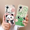 Чехлы для Xiaomi 12 13 Lite 12S 12T 12X 13 Pro Ultra Lovely Rabbit Panda Мягкие тонкие жидкие силиконовые противоударные защитные чехлы для телефонов Xiaomi Capas