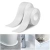 Bathroom Sealing Tape Waterproof Sealing Tape Suitable for Bathroom, Toilet, Kitchen Countertop, Bathroom, Toilet (white 38mmX3.5m)