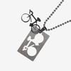 Mens Unique Steel 50CM Stainless Chain Bike Jewellery Silver Necklace