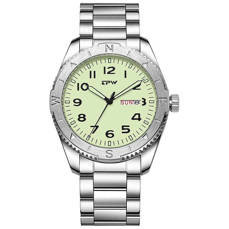 TPW Мужские Часы Топ Бренд Дата Мужские Часы Бизнес Мужские Часы Водонепроницаемые Люксовые Мужские Наручные Часы для Мужчин