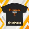 Новая футболка унисекс с логотипом шин Firestone, смешной размер от S до 5XL