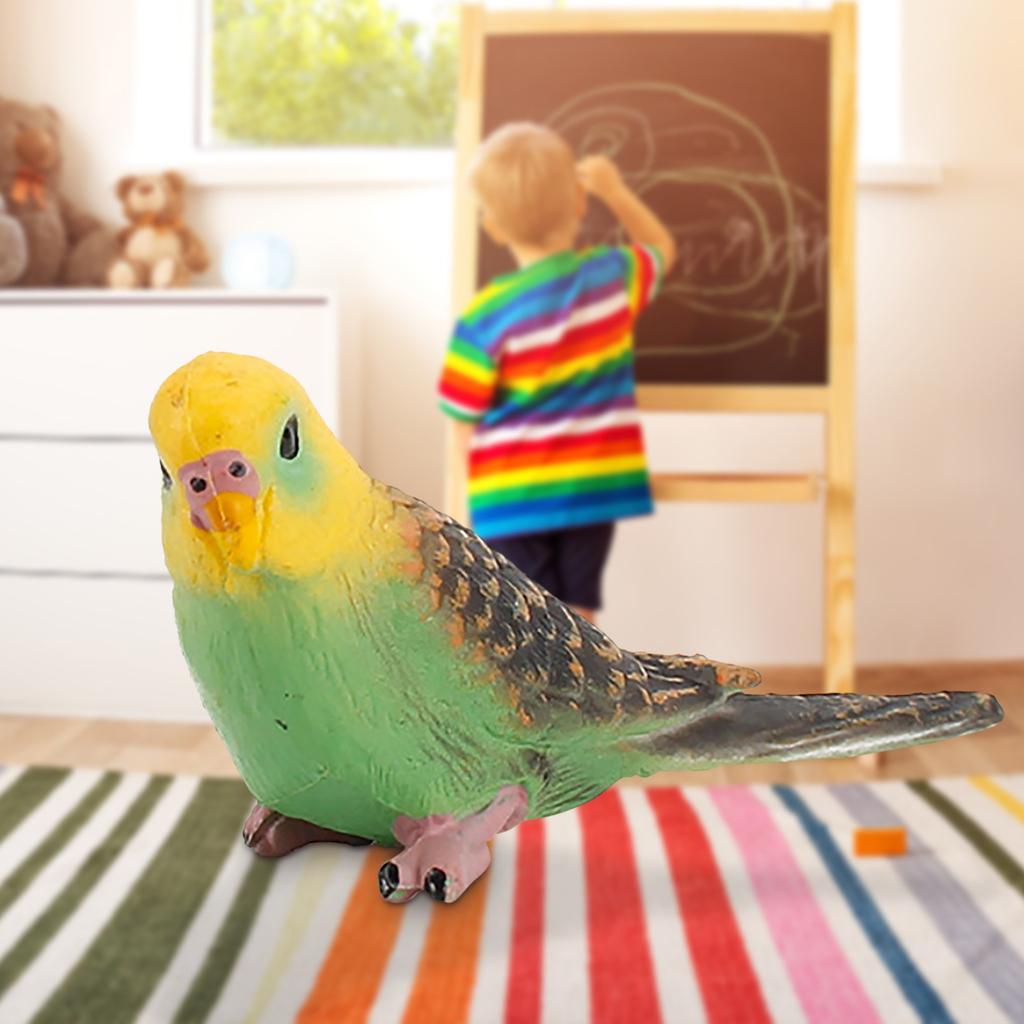 1 упаковка 2 шт. Статические модели птиц Ара Попугай Фигурки для коллекции Образовательные и для украшения