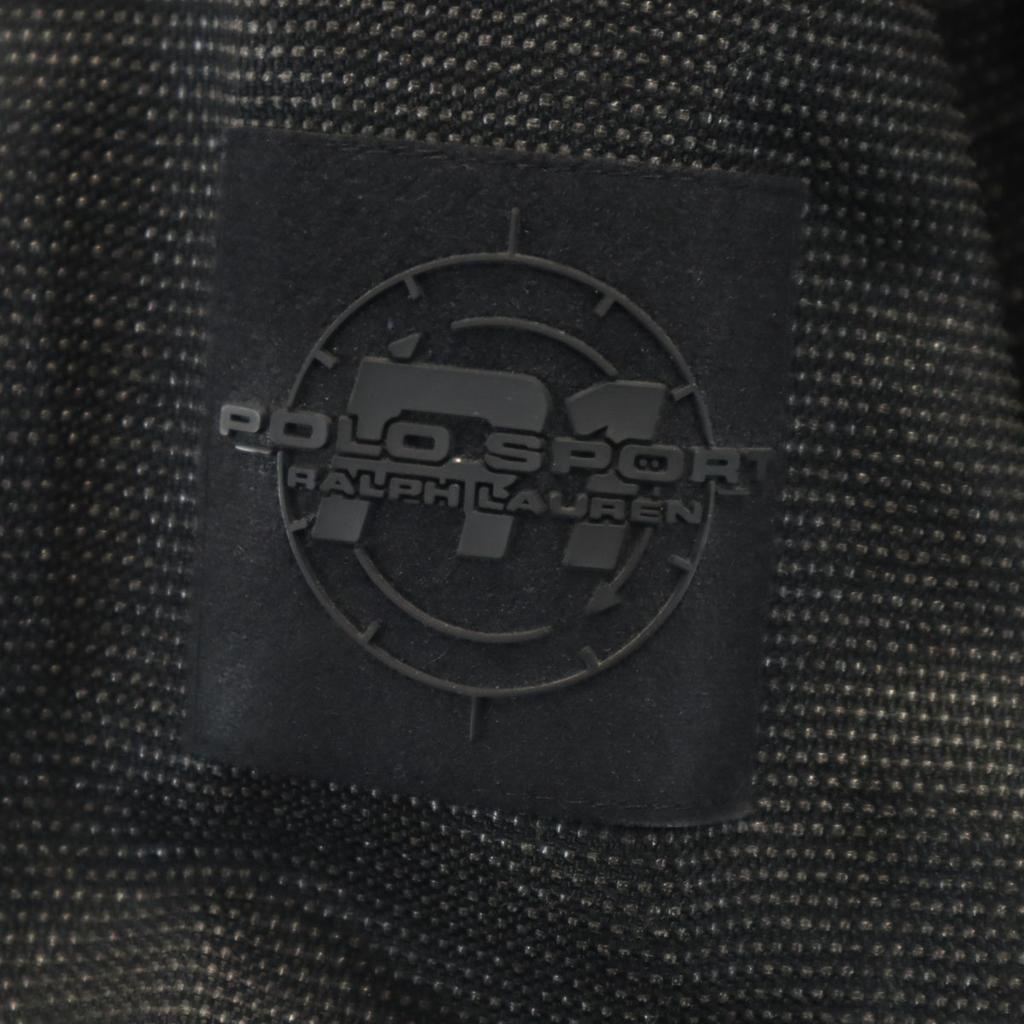 POLO SPORT RALPH LAUREN мотоциклетная куртка M черная мужская б/у