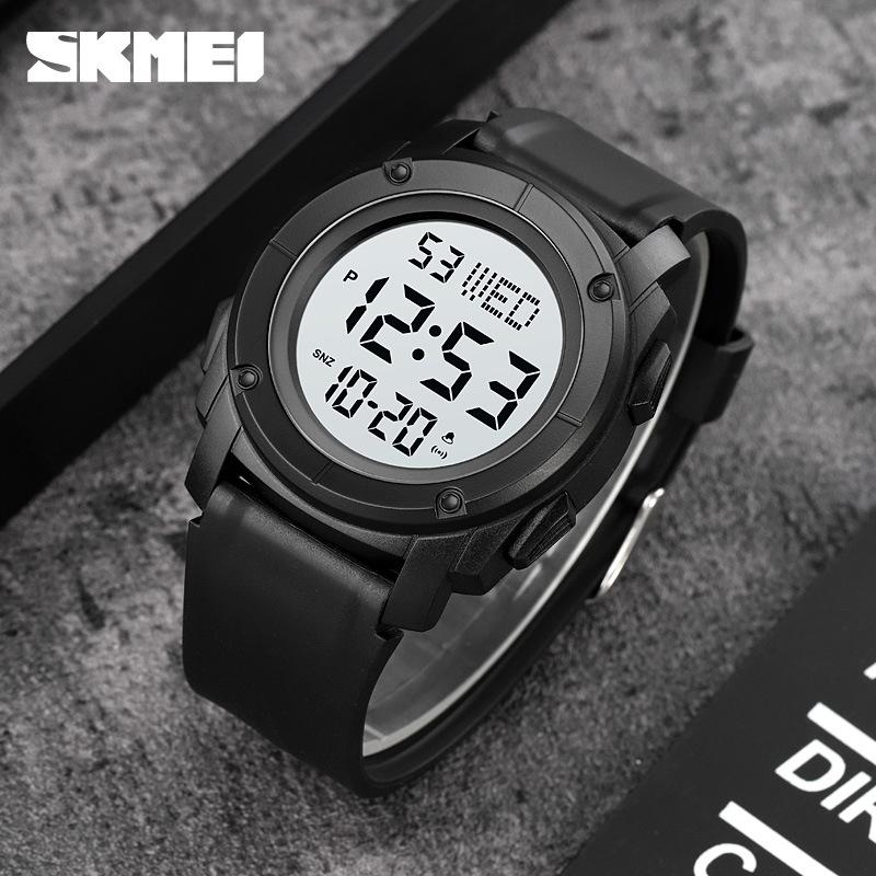 Moment beauty skmei подростковые часы мужские, трендовые многофункциональные водонепроницаемые спортивные электронные часы для школьников