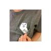 Pure Cotton Casual T Shirt For Men With Cartoon Cat Print Summer Tee