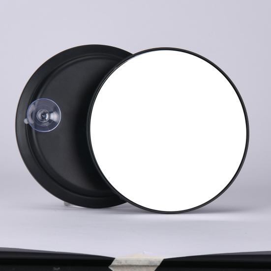 Увеличительное зеркало 15 см 30X с пинцетом, тремя присосками, портативное настенное крепление для путешествий, портативное, для мужчин и женщин, увеличенное косметическое зеркало для макияжа