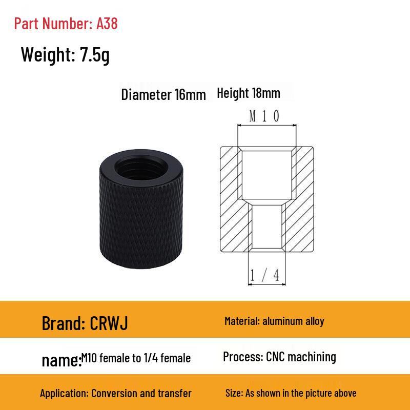 Адаптер-переходник с винтом для преобразования нескольких размеров для кронштейнов для камеры и проектора