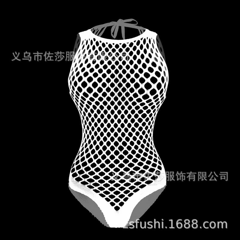 New Sex Underwear Sexy Temptation Set Hollow Stockings Mesh One-piece Mesh Socks Large Size Mesh Clothes