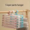 Convenient Multi-layer Towel Scarfs Racks Pants Rack Clothes Rack Trousers Hangers Storage Holders