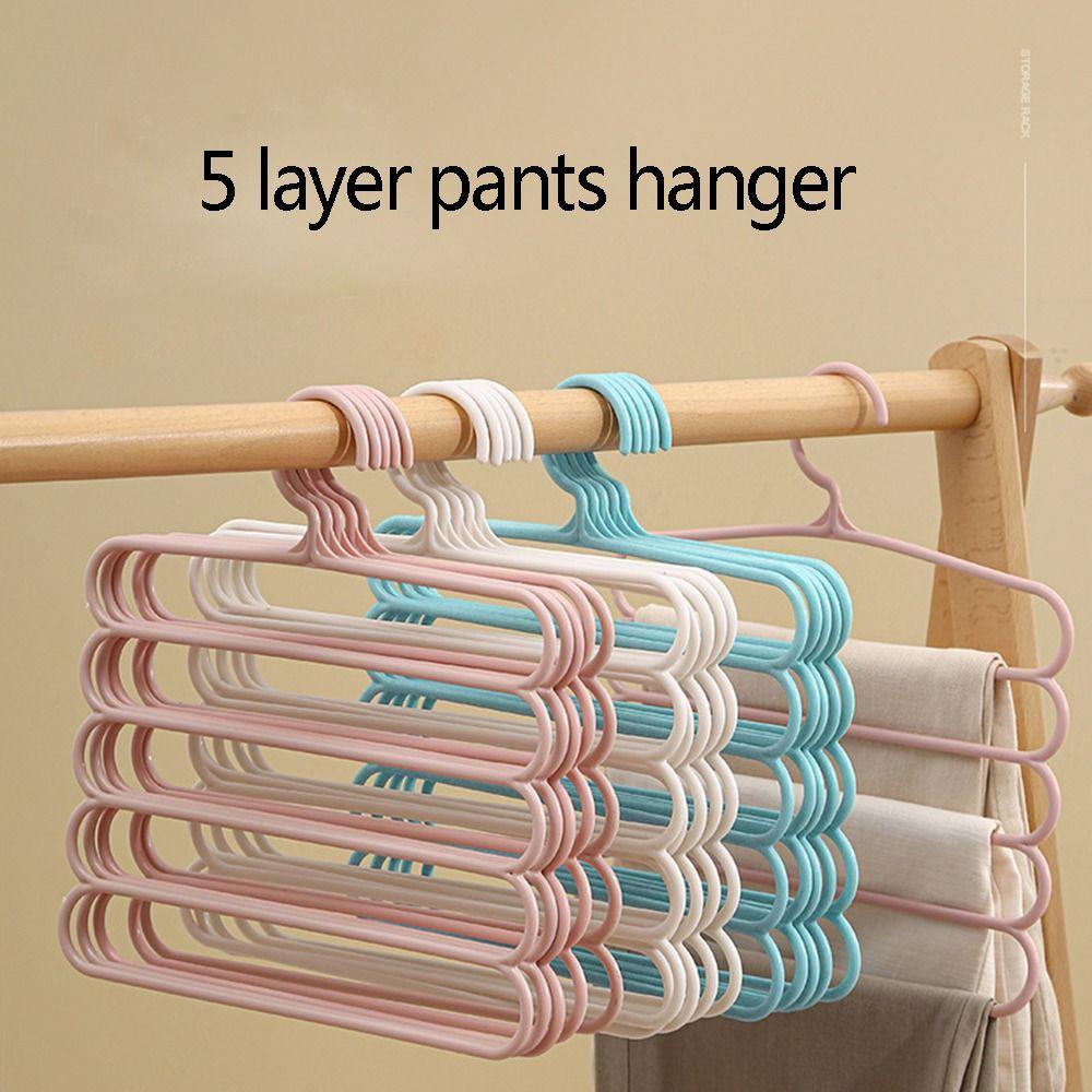 Convenient Multi-layer Towel Scarfs Racks Pants Rack Clothes Rack Trousers Hangers Storage Holders