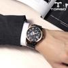 TORSO T601M Latumena Skeleton Automatic Diamond Watch Men's Metal Watch (leather Strap Included)