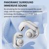New V12 Earphones Wireless Bluetooth 5.3 Open Headsets HiFi Stereo Sport Earbuds HD Mic Call Ear Clip Headphones