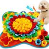 Нюхательная коврик для питомцев: Игрушка для собак, сжигающая энергию, медленное кормление