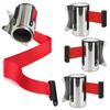 Queue Management Wall Mounted Barrier Strip for Art Galleries and Hotels