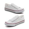 Womens and Mens Canvas Shoes Casual Cute Sneakers Low Cut Lace Up Fashion Comfortable for Walking