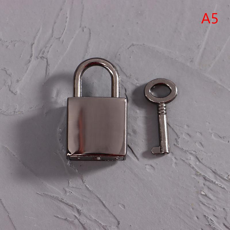 Мини-замки с замком для ключей с ключом для шкатулки для хранения ювелирных изделий