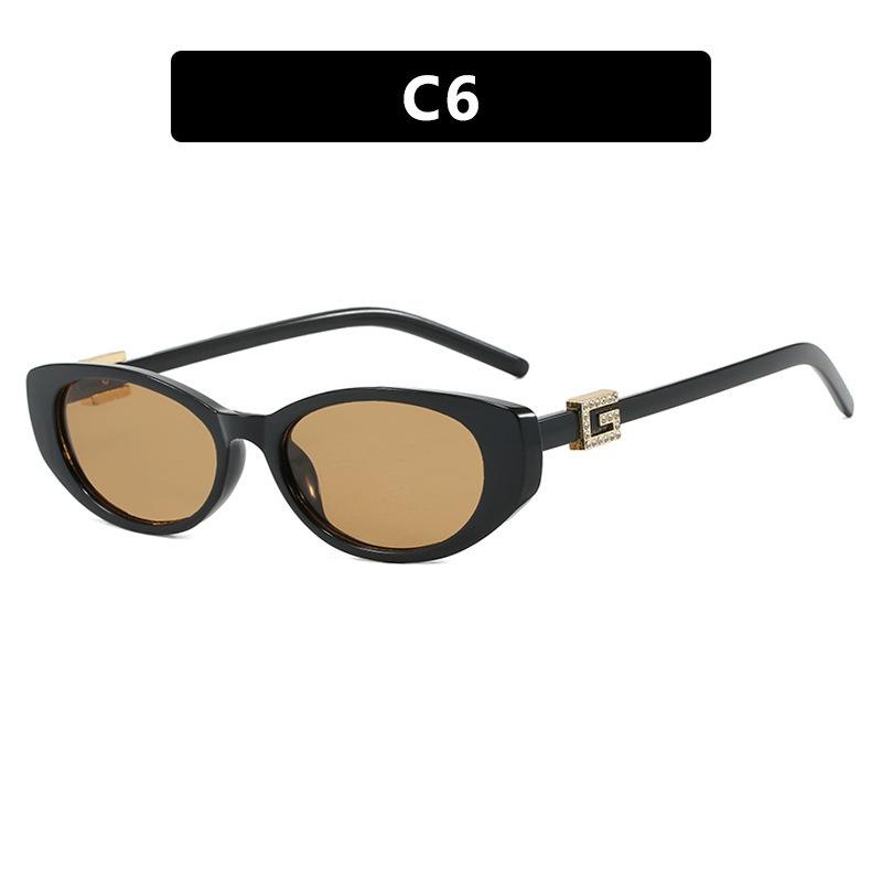 New Vintage Trend Cat Eye Sunglasses Women Men Small Frame Fashion Sun Glasses Travel Driving Shopping Male Female Glasses Uv400