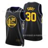 Mens NBA Golden State Warriors Stephen Curry 30 City Edition Basketball Jersey Cotton Breathable Sport Wear