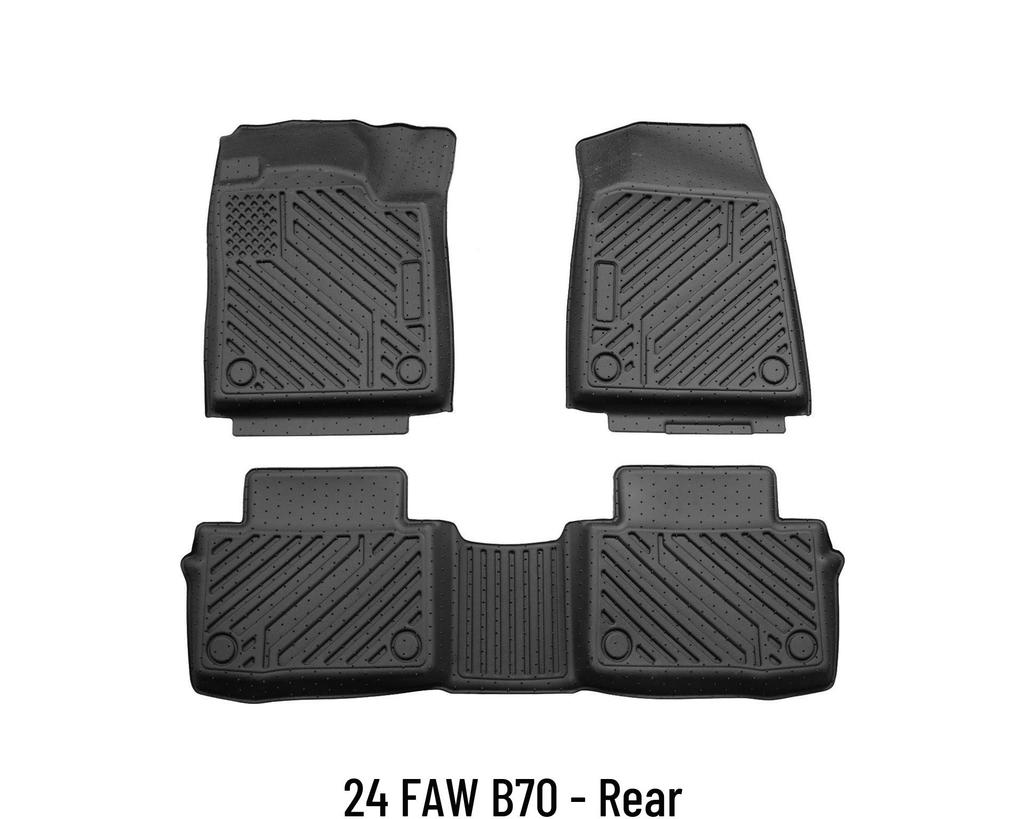 Коврики в салон Bestune B70 из ТПЭ: Устойчивость к царапинам и износу, Экологичность, Индивидуальная посадка для 24 моделей, Защита салона