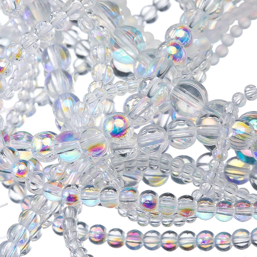 Бусины из матового хрусталя для создания украшений своими руками и аксессуаров для волос
