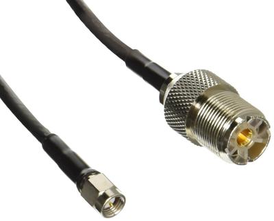 Алмазная антенна Daiichi Denpa Kogyo Алмазный переходной кабель 1 м 2D1SR M-SMA