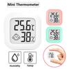 Мини ЖК-цифровой термометр, гигрометр, электронный измеритель температуры и влажности для помещения, датчик метеостанции для дома