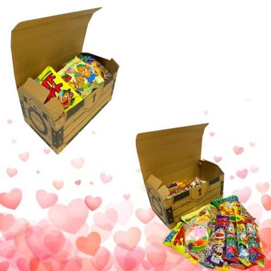 Assorted traditional sweets set 50 types 55 items. Perfect birthdays events parties. Exciting children decorate play with. Limited from Dagashi-ya (55
