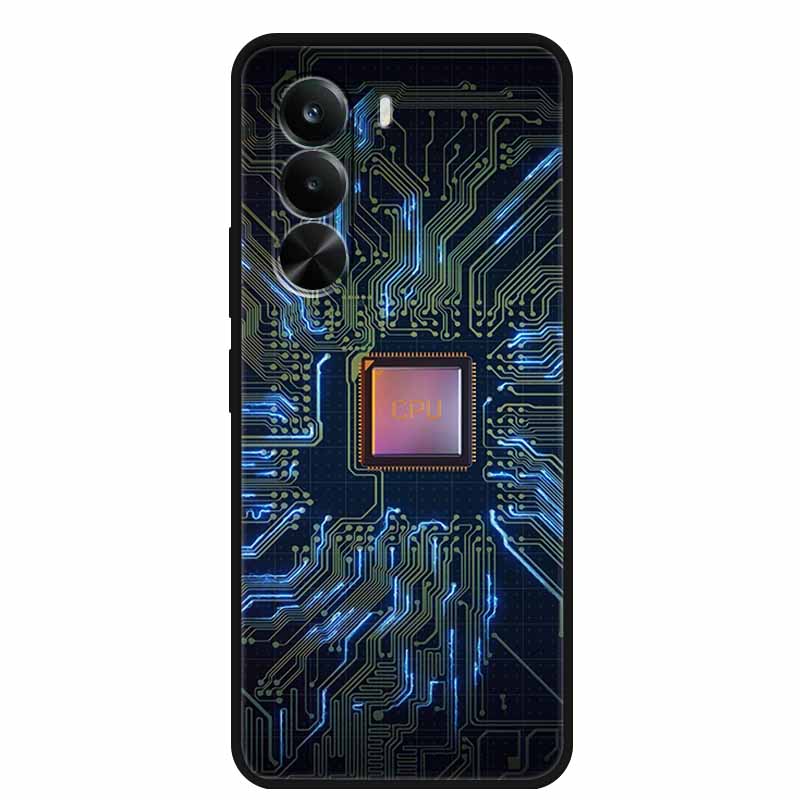 Чехол для Realme P4x P4 x 5G Global Мягкий Силиконовый Защитный TPU Чехол для Телефона для Realme P4x 5G Роскошный Мультяшный Новый Задний Чехол Coque