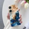 Чехол для Asus Zenfone 9 10 Роскошный чехол для телефона для Asus Zenfone 10 Мраморная Бабочка Цветок Прозрачный Мягкий Силиконовый Защитный Чехол