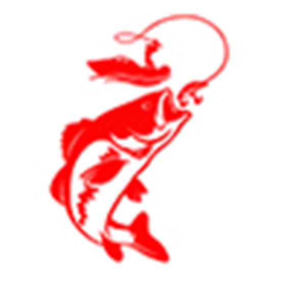 Fishing Fisherman Fish Boat Reflective Car-Styling Vehicle Decals Sticker Decor