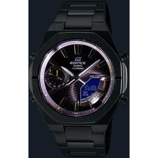 Casio EDIFICE Часы с подключением к смартфону, серый циферблат, тонкие, водонепроницаемость 10 АТМ, мужские, специальная модель ECB-S10YD-8AJF