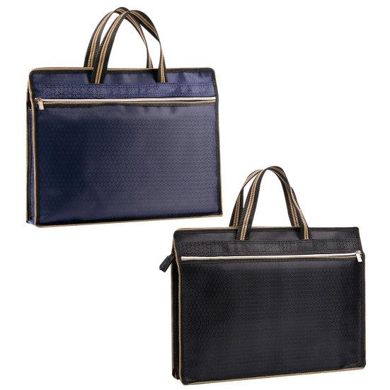 Портативный портфель с ручкой, из ткани Оксфорд с защитой от пятен, для встреч, для хранения ноутбука, ежедневное использование