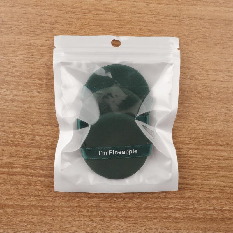 3 шт., пуховка на воздушной подушке, круглая, с каплей воды, двухсторонняя сухая и влажная пудра