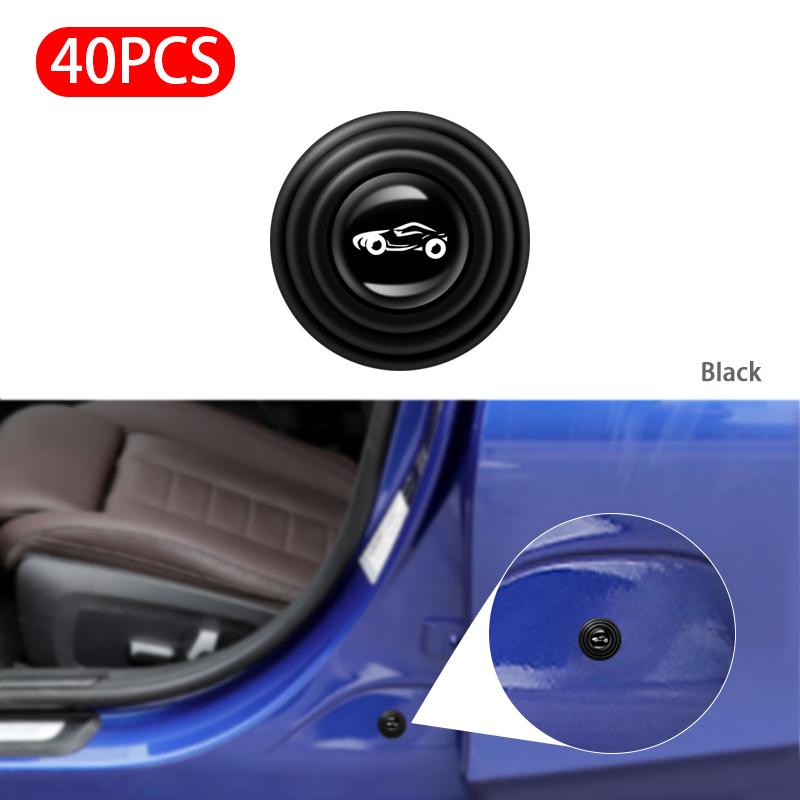 Car Door Shock Absorber Mini Cushion for Doors Trunk Hood Reduce Noise Automobiles Shockproof Soundproof Buffer Auto Accessories